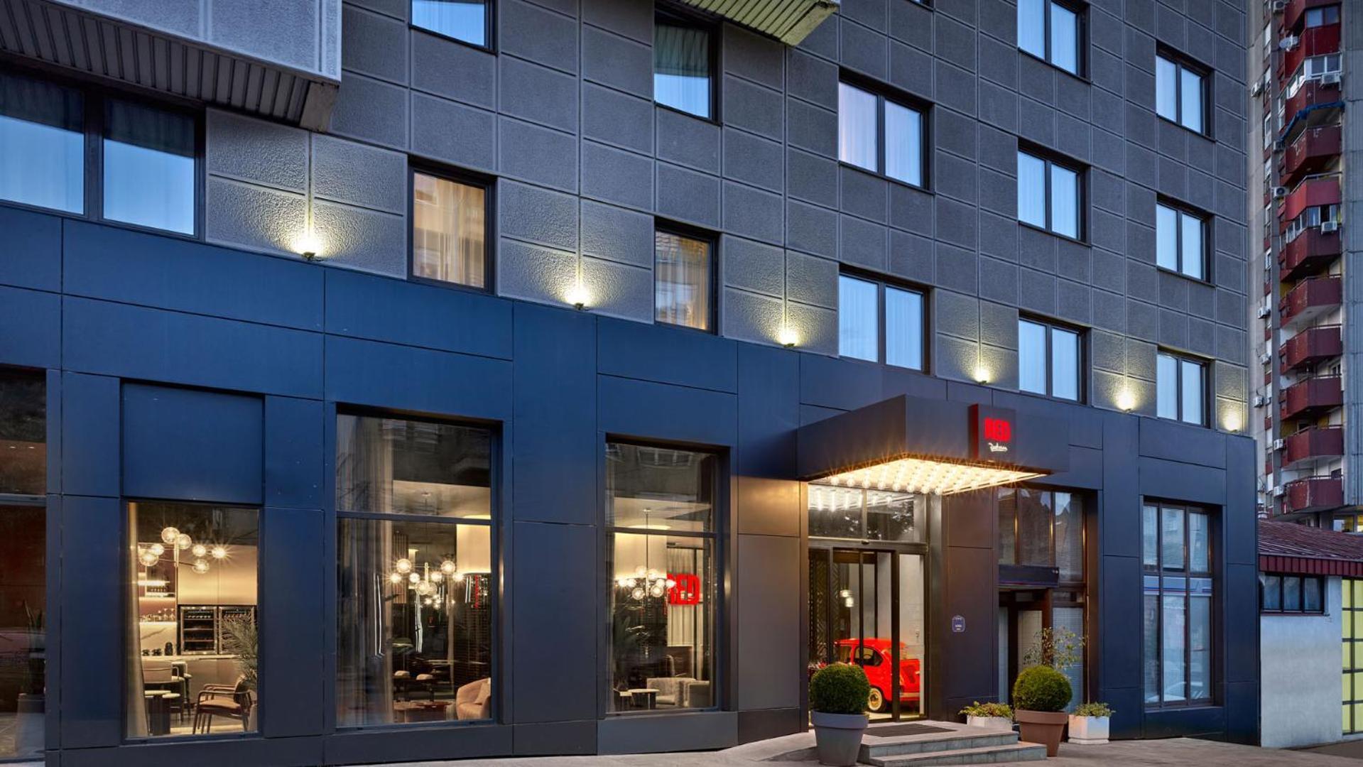 Radisson Red Belgrade Hotel Exterior photo